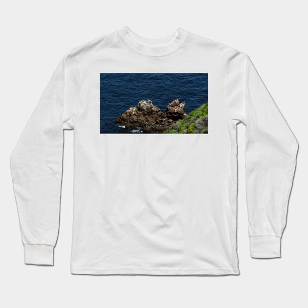 Channel Islands National Park Santa Cruz Island Long Sleeve T-Shirt by supernova23